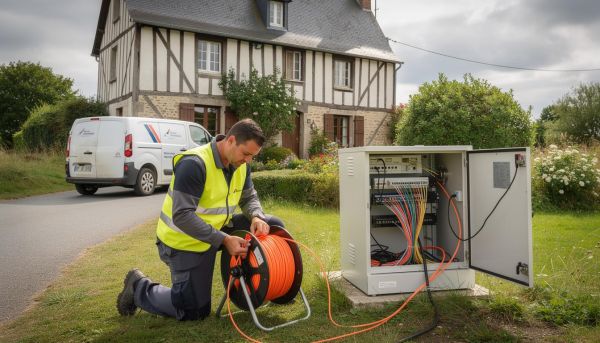 Le raccordement fibre optique en Normandie : un accès internet haut débit enfin généralisé